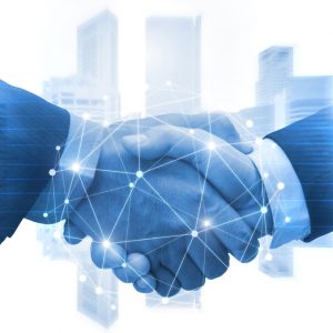 partnership-business-man-shaking-hands-with-effect-digital-network-link-connection-graphic-diagram-digital-global-technology-with-cityscape-background